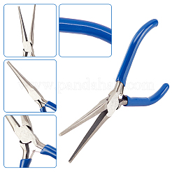 45# Carbon Steel Long Chain Nose Pliers&nbsp;PT-SC0001-55