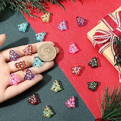 24Pcs 8 Colors Handmade Bumpy Glass Beads&nbsp;LAMP-PA0001-26