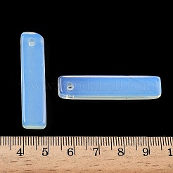 オパールペンダント  長方形チャーム  41~45.5x9.5~10.5x5.5~6mm  穴：2~3mm&nbsp;G-D350-03G