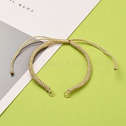 Adjustable Braided Polyester Cord Bracelet Making&nbsp;AJEW-JB00763-01