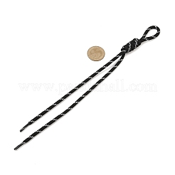 ポリエステルロープペンダント装飾5個  バッグの飾りに  ミックスカラー  280~285x12.5~13mm&nbsp;HJEW-JM04424-01