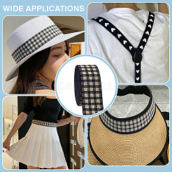 5 Yards Flat Polyester Jacquard Elastic Band&nbsp;EC-PH0001-31A