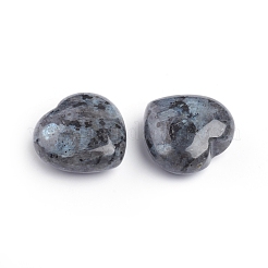 Natural Larvikitee Heart Love Stone&nbsp;G-I274-46B