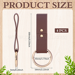 PU Leather & Alloy Rings O Buckle Belt Hammer Holder&nbsp;AJEW-WH0609-834