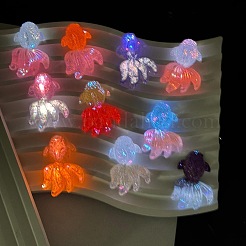 Luminous Transparent Resin Cabochons&nbsp;CRES-L045-12