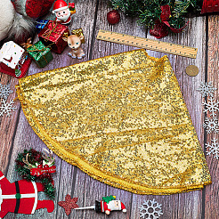 Polyester Christmas Tree Skirt&nbsp;DIY-WH20032-86A