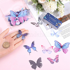 70pcs 7 colors Fibre Tulle Ornament Accessories&nbsp;FIND-SC0005-77