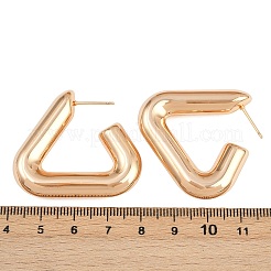 Brass Stud Earrings&nbsp;EJEW-H168-14C-G