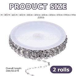 20M 304 Stainless Steel Cable Chains&nbsp;CHS-DC0001-05