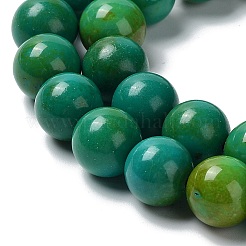 天然石ハウライトビーズ連売り  染め  ラウンド  10mm  穴：1.4mm  約40個/連  15.43''（39.2センチメートル）&nbsp;G-E604-B05-C