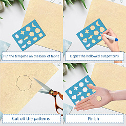 Acrylic Earring Handwork Template&nbsp;DIY-WH0359-024