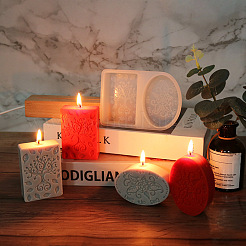DIY Candle Silicone Molds&nbsp;CAND-PW0001-094