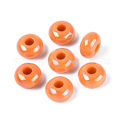 Halloween Theme Opaque Acrylic European Beads&nbsp;OACR-E033-19M2