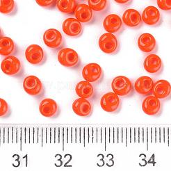 TOHO差し玉ビーズ  日本製シードビーズ  （不透明なサンセットオレンジ50)個  4.5x4x3mm  穴：1.2mm  約450 G /袋&nbsp;SEED-TM04-50