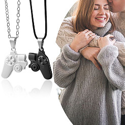 Magnetic Game Controller Alloy Pendant Matching Necklaces Set&nbsp;JN1013B