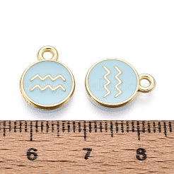 Alloy and Enamel Charms&nbsp;ENAM-T021-28C