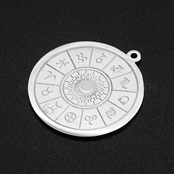 Non-Tarnish 201 Stainless Steel Pendants&nbsp;STAS-S105-LA125