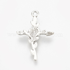 Tibetan Style Alloy Pendants&nbsp;TIBE-Q075-63AS-LF