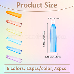 12 Sets Plastic Pencil Cap&nbsp;DIY-FH0008-02