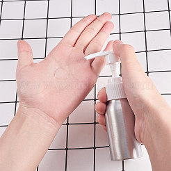 50ml Aluminium Lotion Pump Bottle&nbsp;LS-MRMJ-WH0037-11B-01