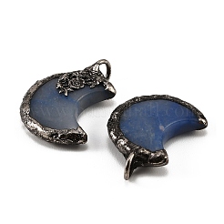 Natural Blue Aventurine(Dyed & Heated) Pendants&nbsp;G-H359-05AS-06