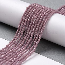 Glass Imitation Jade Beads Strands&nbsp;GLAA-H021-02-05
