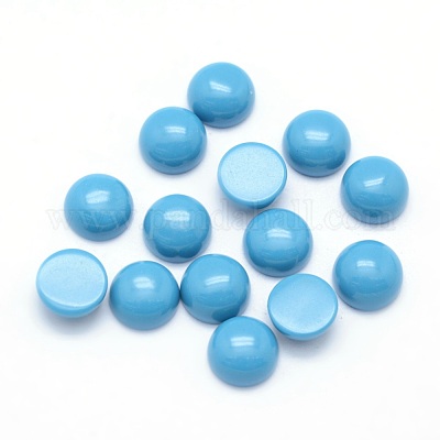 Synthetic Turquoise Cabochons&nbsp;G-P393-R54-12MM-1