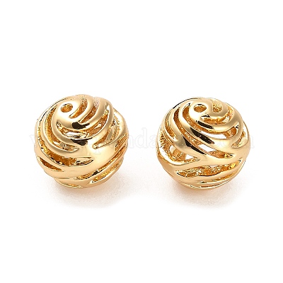 Brass Beads&nbsp;KK-H496-10G-1