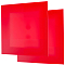 Acrylic Sheets, Square, Red, 192x192x2.5mm