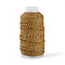 150M S24-Ply Cotton Twisted Cords, Yellow, 1.5mm, about 164.04 Yards(150m)/Roll