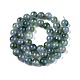 Dyed Natural White Jade Beads Strands&nbsp;G-T138-8mm-2104-2