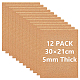 12 Sheets Cork Insulation Sheets&nbsp;DIY-BC0016-21-1