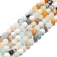 Natural Flower Amazonite Beads Strands&nbsp;X-G-G545-06-1