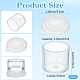 Plastic Bead Tubes&nbsp;CON-GF0001-23-2