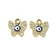 UV Plating Alloy Enamel Pendants&nbsp;FIND-B039-01G-03-1