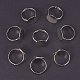 Brass Pad Ring Bases&nbsp;KK-PH0001-15S-2