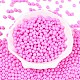Opaque Baking Paint Glass Beads&nbsp;DGLA-T004-02I-1