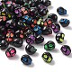 Opaque Black Acrylic Beads&nbsp;MACR-YW0002-80-2
