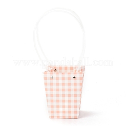 Trapezoid Kraft Paper Portable Bags&nbsp;CARB-J001-01D