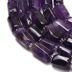 Natural Chevron Amethyst Beads Strands&nbsp;G-F836-B05-01