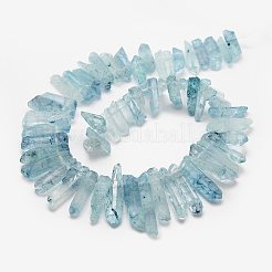 Natural Quartz Crystal Beads Strands&nbsp;G-F462-07A
