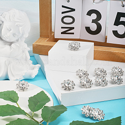 16Pcs 1-Hole Alloy Shank Buttons&nbsp;BUTT-GF0001-27