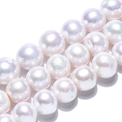 Natural Baroque Pearl Keshi Pearl Beads Strands&nbsp;PEAR-S020-l11