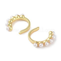 Brass Cuff Earrings for Women&nbsp;EJEW-E310-02G