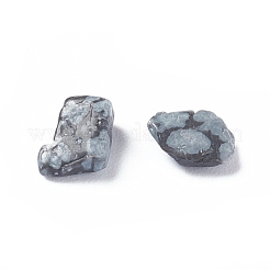 天然スノーフレーク黒曜石チップ  3~11x1~7mm  約10000個/500g&nbsp;G-D0004-01