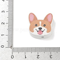 Printed Wood Beads&nbsp;WD-CBAA998-B04