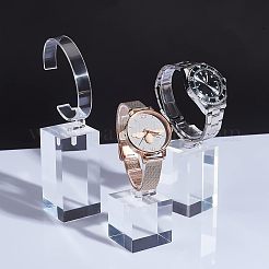 Transparent Plastic Wrist Watch Display Holder&nbsp;ODIS-OC0001-40