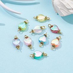 Eco-Friendly Transparent Acrylic Links Connectors&nbsp;PALLOY-JF00750-02