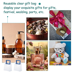 Valentine's Day PVC Plastic Gift Bags&nbsp;AJEW-WH0166-60B