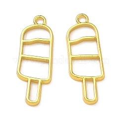 Alloy Open Back Bezel Pendants&nbsp;PALLOY-F321-02G